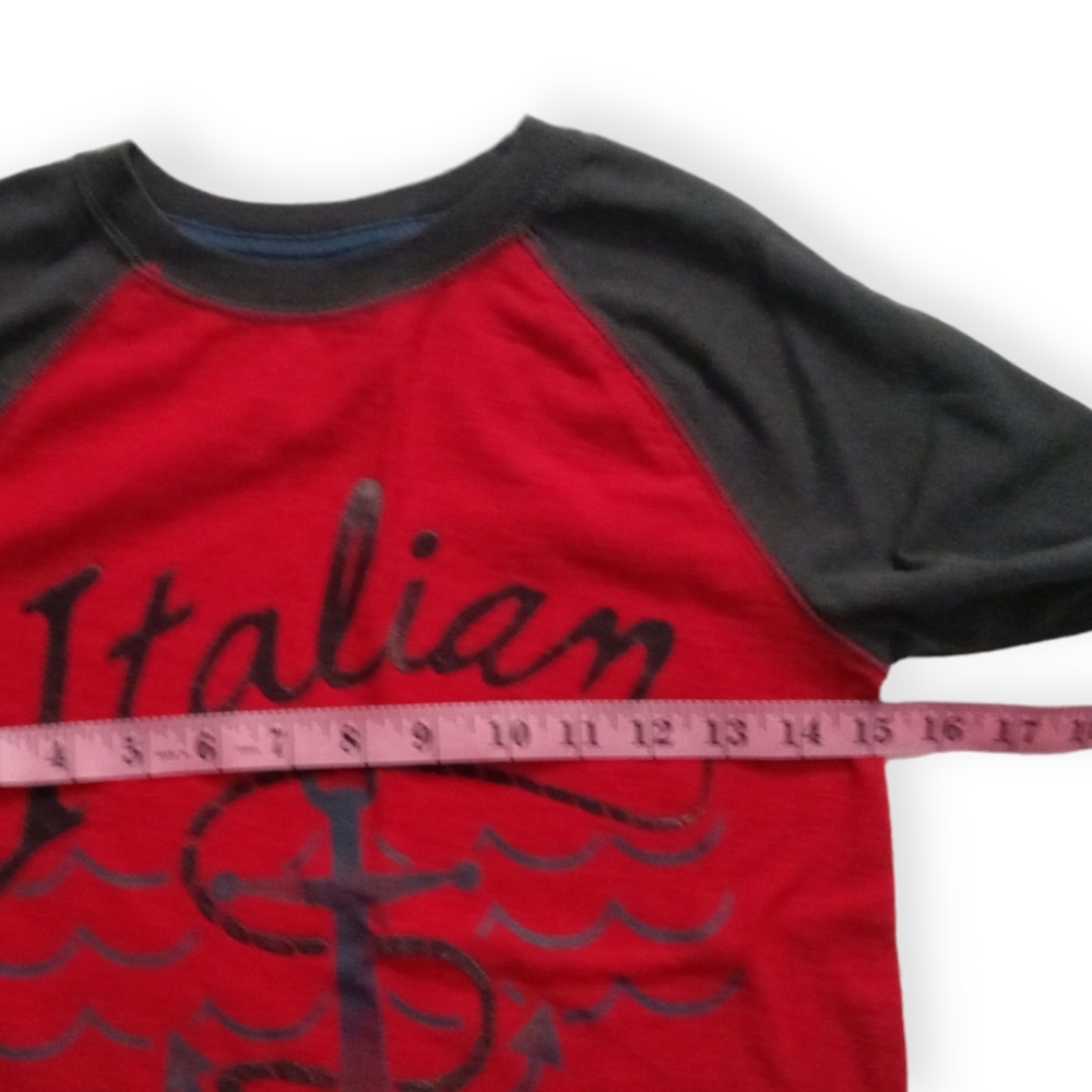 CHEROKEE BOYS' LONG SLEEVE SHIRT.SIZE M(8/10).RED,GRAY - Picture 6 of 11